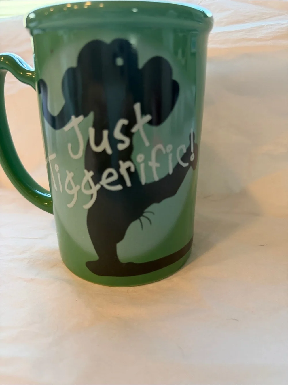 Disney Tigger Green Ceramic Mug
